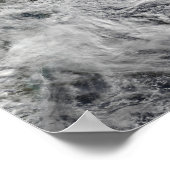 Poster Une tempête au-dessus de la Nouvelle-Zélande (Coin)