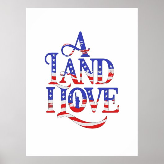 Poster Une terre que j'aime (Devant)