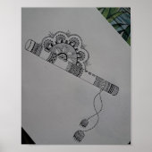 Poster Une touche d'art (Devant)