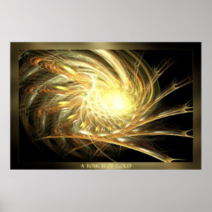 Poster Une Touche D'Or