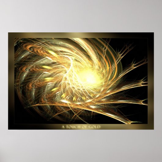 Poster Une touche d'or (Devant)
