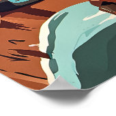 Poster Une touriste à Venise Imprimer (Coin)