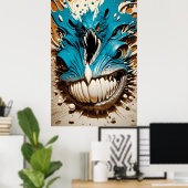 Poster Une Urge De Gnawing (Bureau à domicile)