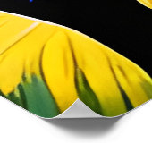 Poster Une vache dans la nuit étoilée (Coin)