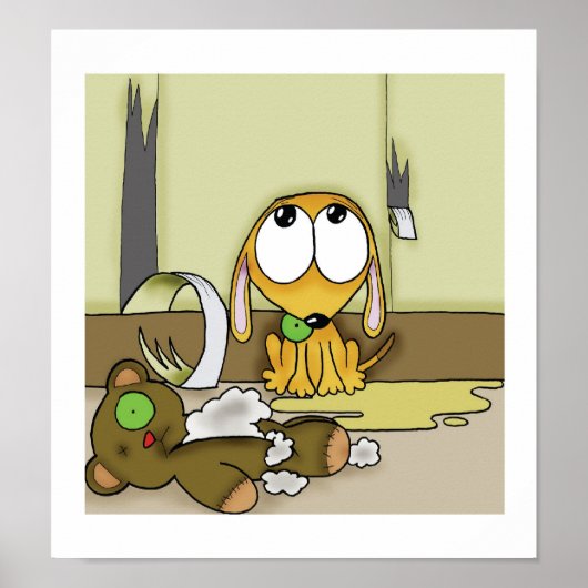 Poster Une vague de crime de chiots (Devant)