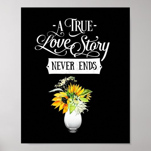 Poster | Une Véritable Histoire D'Amour Ne Se Termine Ja (Devant)