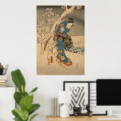 Poster Une version moderne du conte de Genji dans l'écran (Bureau à domicile)