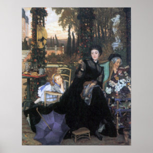 Poster Une veuve par James Tissot