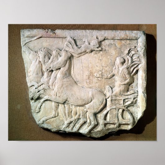 Poster Une victoire dans la course de quatre chars (Devant)