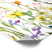 Poster Une vie de papillons Fleur sauvage Fête des mariée (Coin)