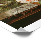 Poster Une vie morte avec l'oiseau qui s'agite dans un dô (Coin)