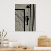Poster Une vieille porte (Cuisine)