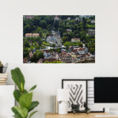 Poster Une ville allemande (Bureau à domicile)