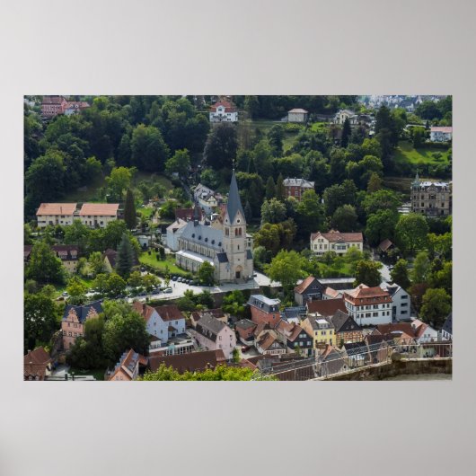 Poster Une ville allemande (Devant)