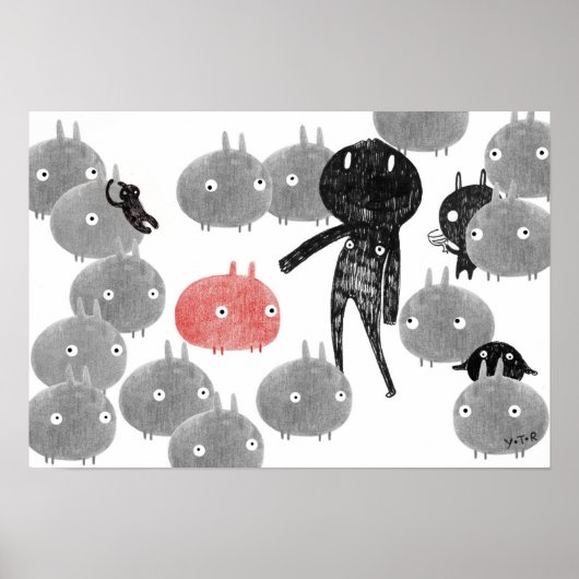 Poster Une visite conviviale au bunnyland 2014 (Devant)