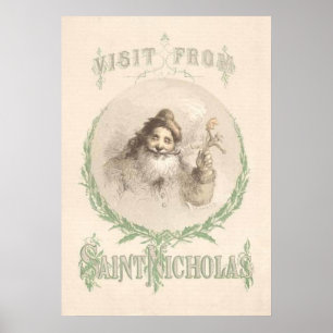 Poster Une visite de saint Nicholas