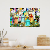 Poster Une voie colorée (Cuisine)