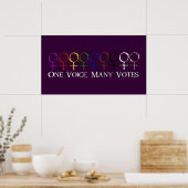 Poster Une voix, beaucoup de voix (Cuisine)