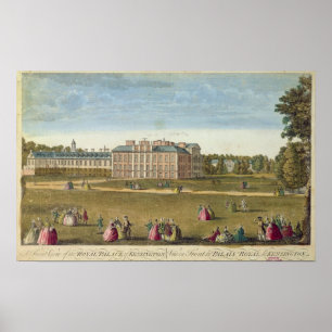 Poster Une vue de face de Royal Palace de Kensington
