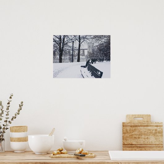 Poster Une vue de l'affiche du pont Hellgate (Cuisine)