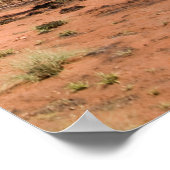 Poster Une vue différente et unique d'Ayers Rock Uluru (Coin)