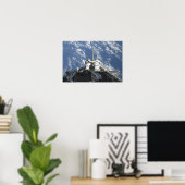 Poster Une vue partielle de Space Shuttle Atlantis (Bureau à domicile)