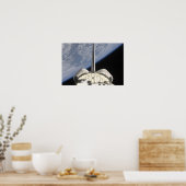 Poster Une vue partielle de Space Shuttle Endeavor (Cuisine)