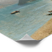 Poster Une vue sur le lac de Côme (Coin)