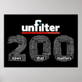 Poster Unfilter 200 (Devant)