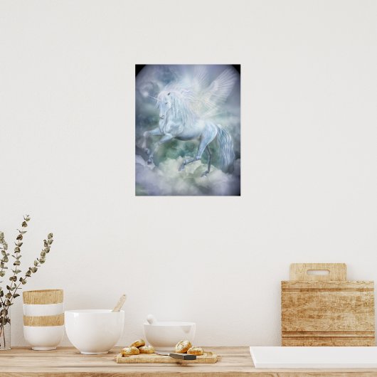 Poster Unicorn Cloud Dancer Fine Art Poster/Imprimer (Cuisine)