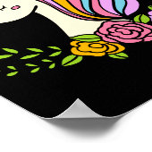 Poster Unicorn Cute Whimsical Girly D Name (Coin)