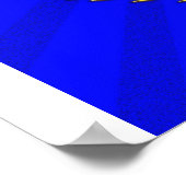 POSTER UNICORN DE VOL (Coin)