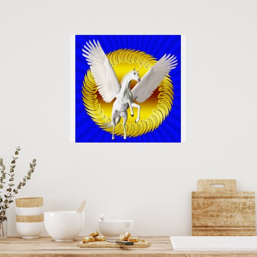 POSTER UNICORN DE VOL (Cuisine)