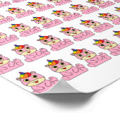 Poster Unicorn Est Un Design Sympa (Coin)