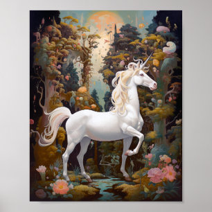 Poster Unicorn Imaginaire Art
