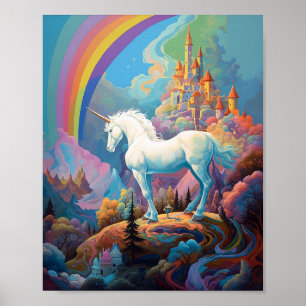 Poster Unicorn Imaginaire Art