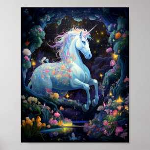 Poster Unicorn Imaginaire Art