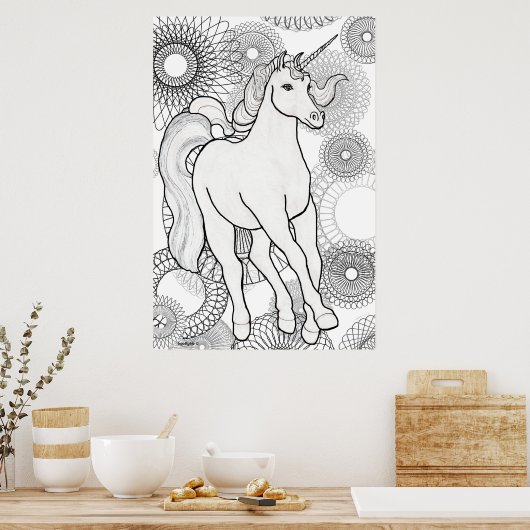 Poster Unicorn Magic (Cuisine)