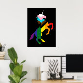 Poster Unicorn Pride (Bureau à domicile)