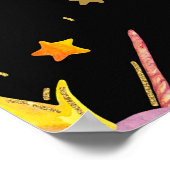 Poster Unicorn Princess : Aquarelle Fairy Tale (Coin)