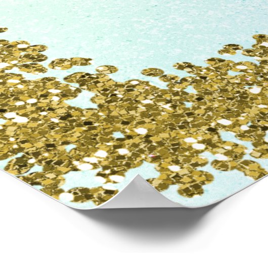 Poster Unicorn Princess Diva Iridescente Rainbow Pastel (Coin)