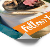 Poster Unicorn pug (Coin)