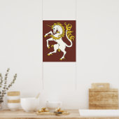 Poster Unicorn Rampant (Cuisine)