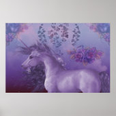 Poster Unicorn Roses d'automne (Devant)