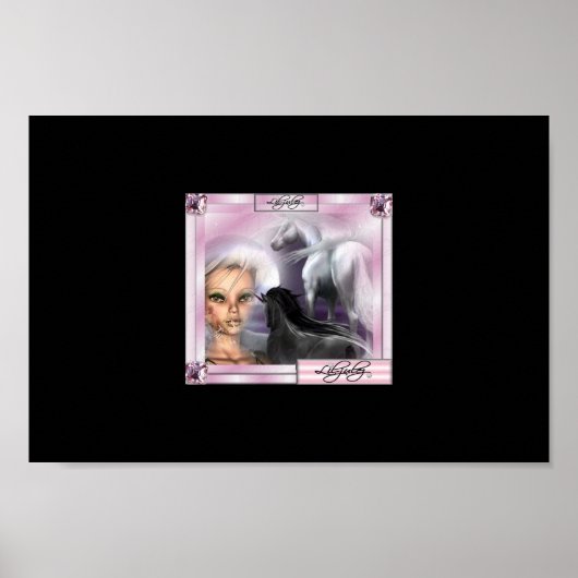 POSTER UNICORNE (Devant)