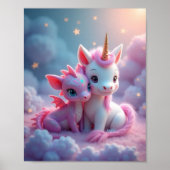 Poster Unicorne (Devant)
