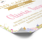 Poster Unicorne 1er Anniversaire Heure Capsule Activité d (Coin)