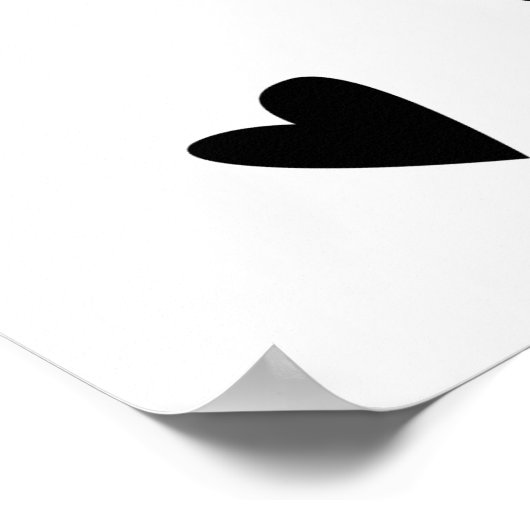 Poster Unicorne adorable (Coin)