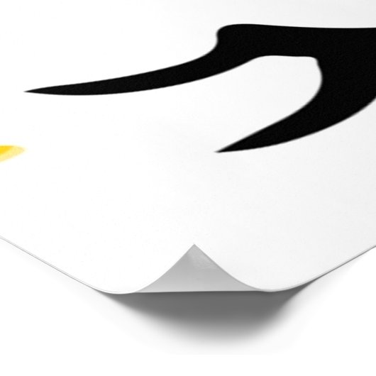 Poster Unicorne cils (Coin)