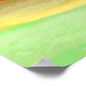 Poster Unicorne dans le désert peint (Coin)